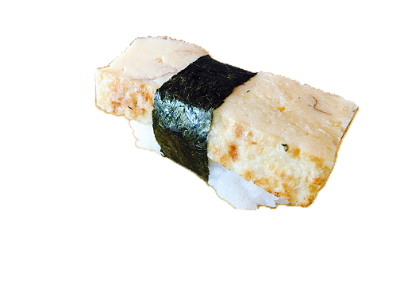 Zoete omelet nigiri